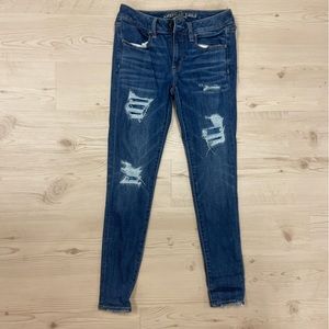 American Eagle Distressed Jeggings
